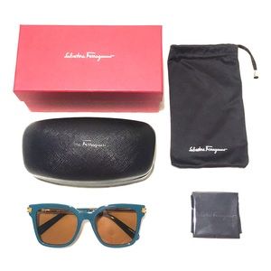 SF teal sunglasses